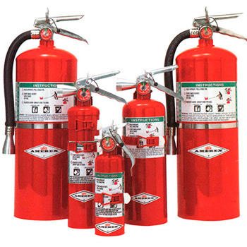 Equipos contra incendio, Extinguidores, protección señalización y Alarma.